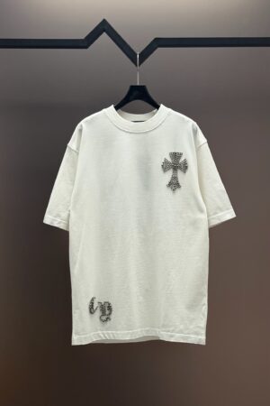 [크롬하츠] 플러스 패치 반팔 티셔츠 ( 2 COLORS)