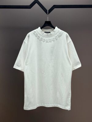 [크롬하츠] 네크라인 로고 반팔 티셔츠 ( 2 COLORS)