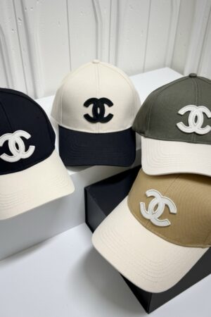 [샤넬] CC 로고 베이스볼 캡 (4 COLORS)