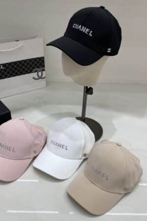 [샤넬] 크리스탈 엠브로이더리 캡 (4 COLORS)