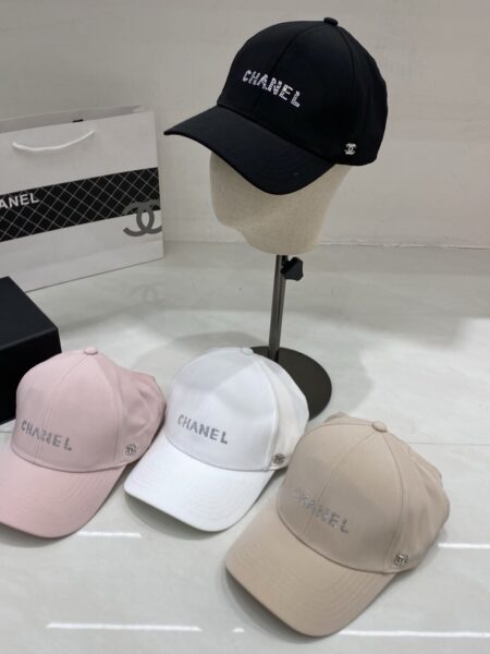 [샤넬] 크리스탈 엠브로이더리 캡 (4 COLORS)