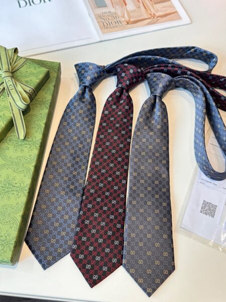 [구찌] GG 패턴 실크 넥타이 (3 COLORS)