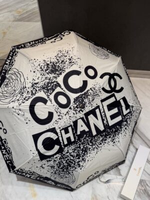 [샤넬] 코코 까멜리아 자동 우산 (2 COLORS)
