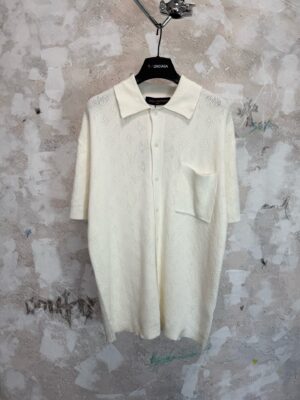 [루이비통] 모노그램 포인트텔 코튼 반팔 셔츠