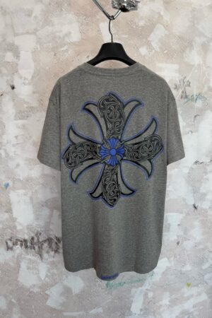 [크롬하츠] 블루 호스슈 반팔 티셔츠