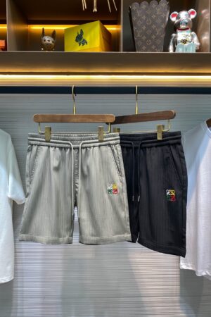 [로에베] 아나그램 와플 니트 쇼츠 (2 COLORS)