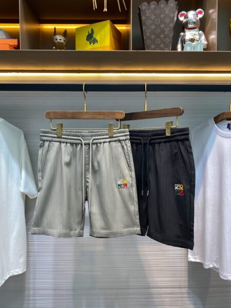 [로에베] 아나그램 와플 니트 쇼츠 (2 COLORS)