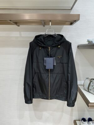 [프라다] 리나일론 후드 재킷