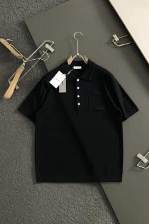 [디올] 가슴 포켓 니트 폴로 셔츠