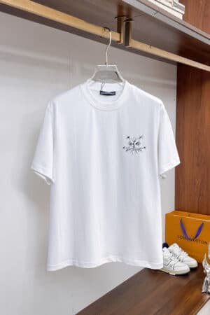 [크롬하츠] 화이트 호스슈 크로스 티셔츠