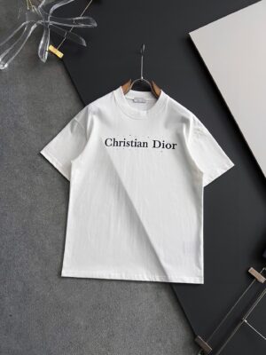 [디올] 블랙 크리스찬 디올 로고 티셔츠 (2 COLORS)