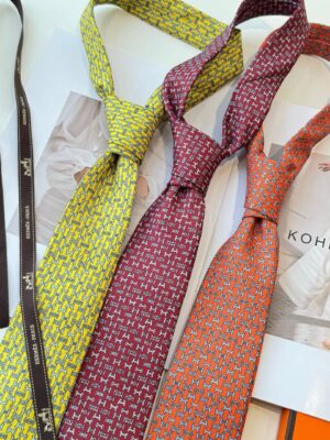 [에르메스] H 마린 실크 넥타이 (3 COLORS)