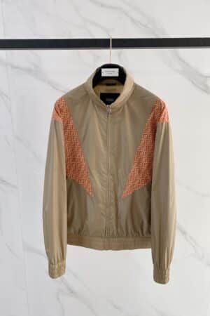 [펜디] FF 모티프 실크 아세테이트 보머 자켓 (2 COLORS)