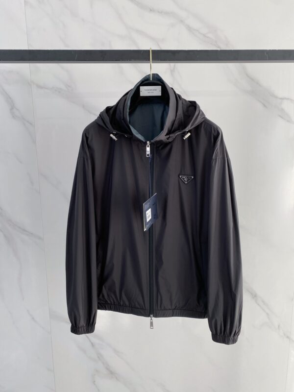 [프라다] 리버시블 리나일론 후드 자켓