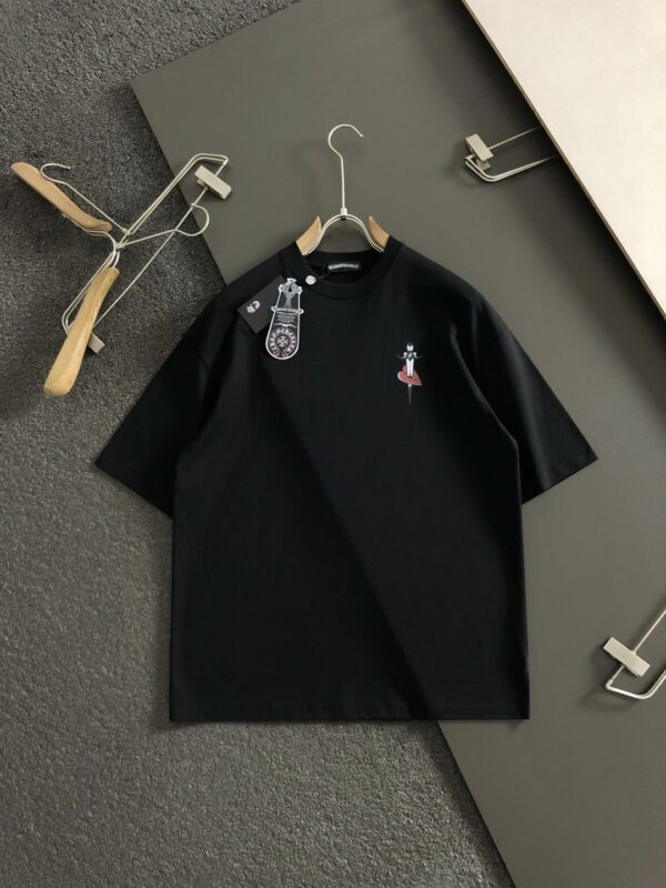 [크롬하츠] 대거 하트 그래픽 티셔츠