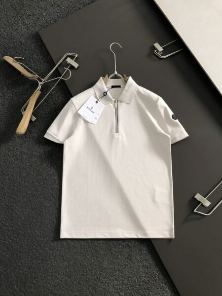 [몽클레어] 남성 하프 집업 피케 폴로 셔츠 (2 COLORS)