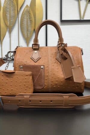 [루이비통] 타조가죽 스피디 P9 반둘리에 25 N89119