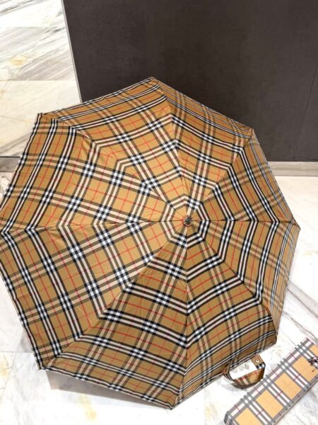 [버버리] 클래식 라운드 핸들 자카드 우양산 (2 COLOR)