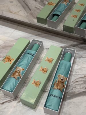 [파니앤코] x 슈타이프 리턴 투 티파니 러브 테디베어 우산 (2 COLORS)