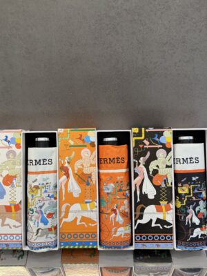 [에르메스] 애니메이션 그래픽 프린트 양우산 (3 COLORS)