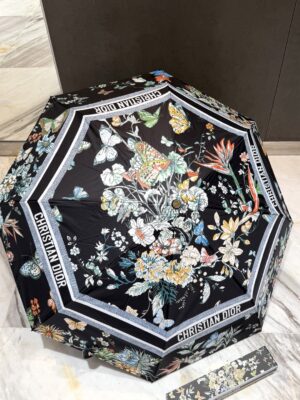 [디올] 플라워 버터플라이 프린트 양우산 (4 COLORS)