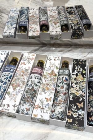 [디올] 플라워 버터플라이 프린트 양우산 (4 COLORS)