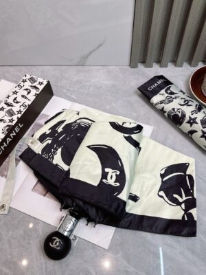 [샤넬] 아이콘 일러스트 우산 (2 COLORS)