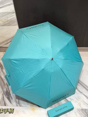 [파니앤코] 티파니 블루 로고 접이식 우산