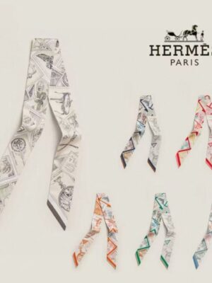 [에르메스] 스탬프 트윌리 스카프 (6 COLORS)