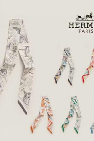 [에르메스] 스탬프 트윌리 스카프 (6 COLORS)