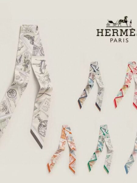 [에르메스] 스탬프 트윌리 스카프 (6 COLORS)