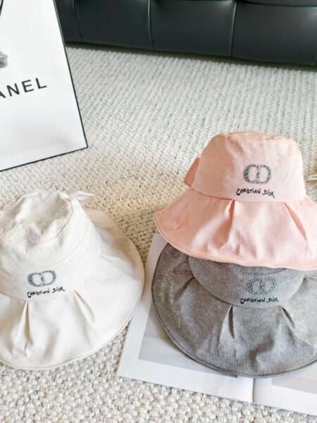 [디올] 2026 신상 리본 와이드 챙 버킷햇 (3 COLORS)