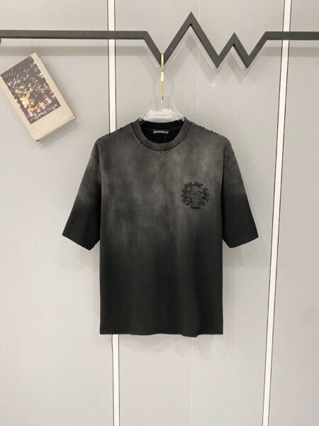 [크롬하츠] 그서클 레터링 크로스 티셔츠 (2 COLORS)