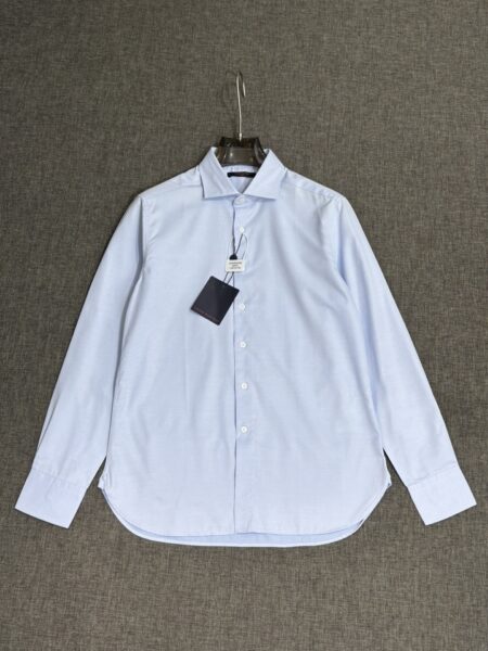 [루이비통] 클래식 롱 슬리브 블루 셔츠