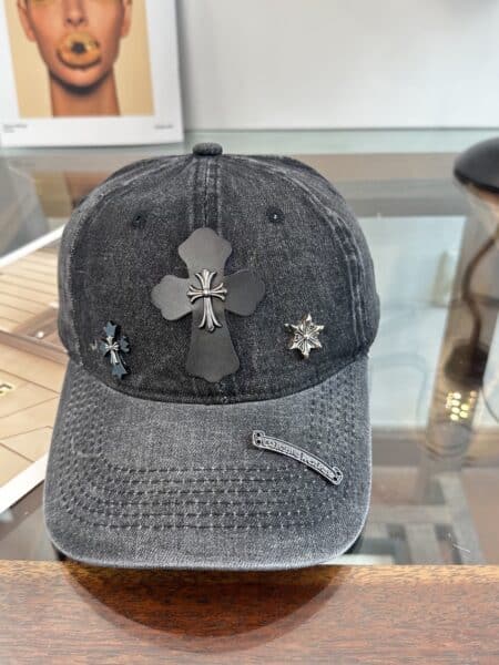 [크롬하츠] 십자가 패치 베이스볼 캡 (3 COLOR)