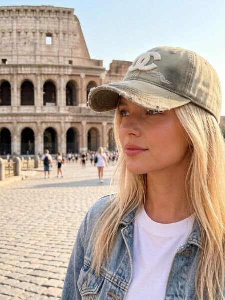 [샤넬] 빈티지 워싱 데님 볼캡 (5 COLORS)