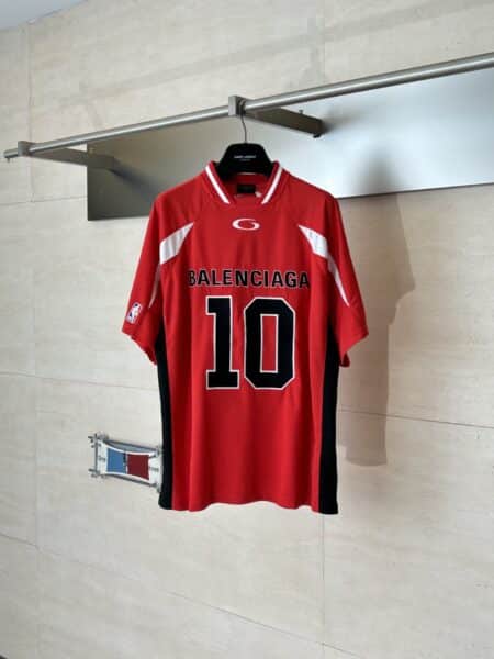 [발렌시아가] NBA 콜라보 메시 저지 티셔츠