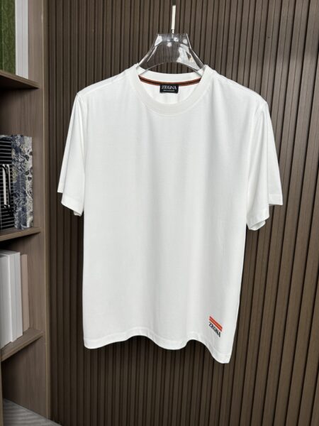 [제냐] 시그니처 로고 반팔 티셔츠 (3 COLORS)