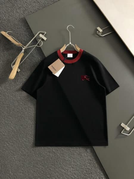 [버버리] 에퀘스트리안 나이트 디자인 코튼 티셔츠