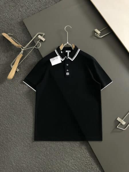 [로에베] 아나그램 자수 피케 폴로 셔츠 (2 COLORS)