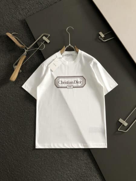 [디올] 크리스찬 디올 1947 자수 반팔 티셔츠