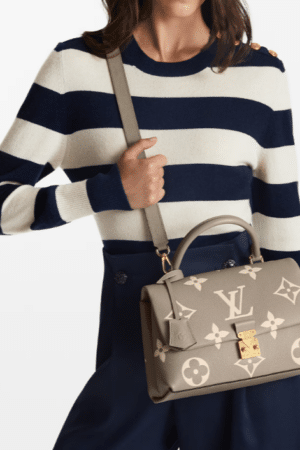 [루이비통] 마들렌 MM 바이컬러 모노그램 앙프렝뜨(도브 그레이/베쥬) M46041