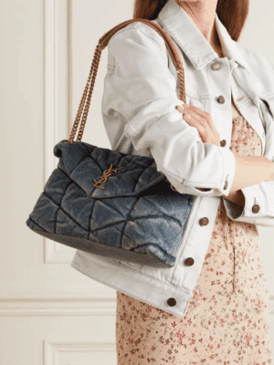 [생로랑] 푸퍼 데님 미디엄