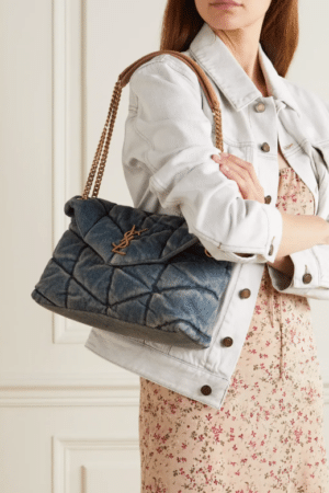 [생로랑] 푸퍼 데님 미디엄