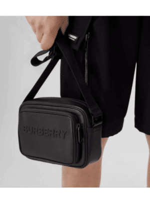 [버버리] 로고 레더 크로스백 80389551