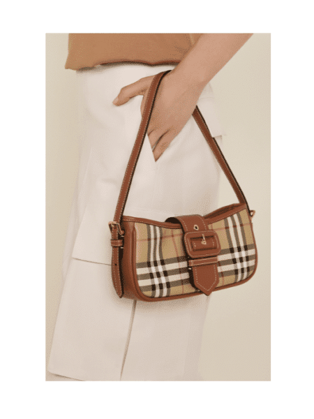 [버버리] 체크 슬링백 숄더백 81097961