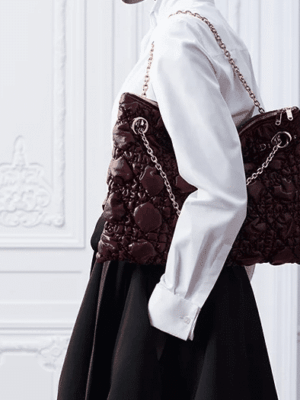 [디올] 디올 크런치 백 미디엄 M1415OUYA