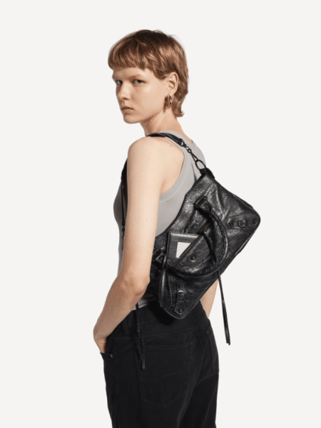 [발렌시아가] 여성 르 시티 퍼스트 백 블랙 8669582