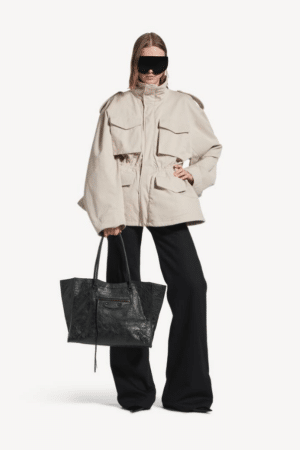 [ 발렌시아가] 여성 르 시티 토트백 미디엄 블랙 8518182