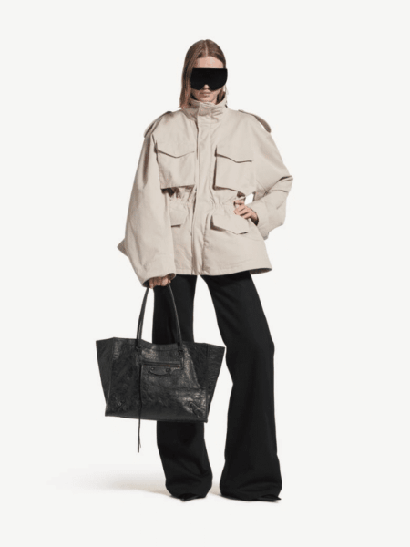 [ 발렌시아가] 여성 르 시티 토트백 미디엄 블랙 8518182